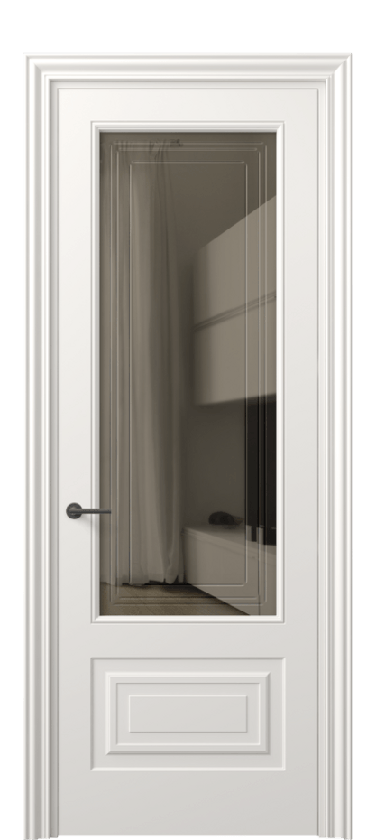 Дверь межкомнатная Маскот 8442 Матовый пудровый белый Прозрачное бронзовое стекло с гравировкой "Грани", триплекс Фигурный наличник МПБЛ Цена 66824 ₽ Наличники уже входят в базовый комплект. Фабрика дверей Волховец 8 (800) 551 43 19 Межкомнатная дверь Маскот 8442 Матовый пудровый белый Прозрачное бронзовое стекло с гравировкой "Грани", триплекс Цена 66824 ₽ | Volhovec