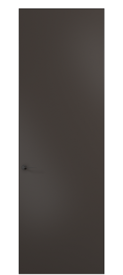 Межкомнатная дверь Planum Pro АКП 0010 Матовый антрацит  Цена 43591 ₽ | Volhovec