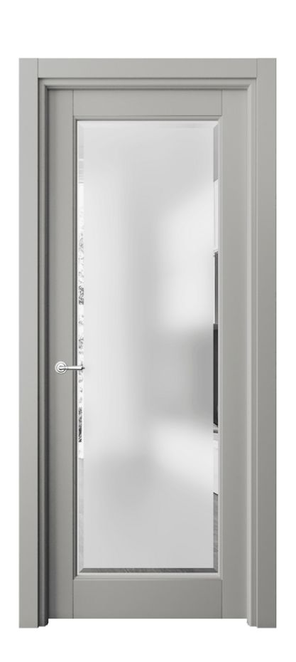 Дверь межкомнатная Toscana Elegante 6300 Бук нейтральный серый Сатинированное стекло с фацетом, 6 мм Гладкий наличник БНСР Цена 72879 ₽ Наличники уже входят в базовый комплект. Фабрика дверей Волховец 8 (800) 551 43 19 Межкомнатная дверь Toscana Elegante 6300 Бук нейтральный серый Сатинированное стекло с фацетом, 6 мм Цена 72879 ₽ | Volhovec