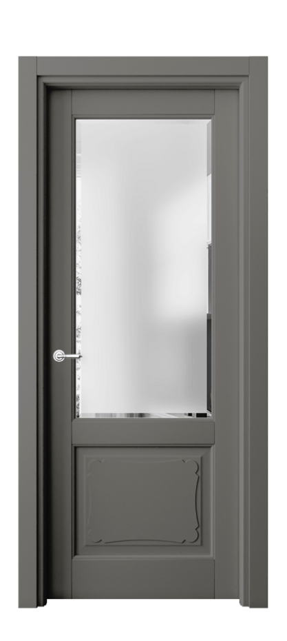 Дверь межкомнатная Toscana Elegante 6322 Бук классический серый Сатинированное стекло с фацетом, 6 мм Гладкий наличник БКЛС Цена 75039 ₽ Наличники уже входят в базовый комплект. Фабрика дверей Волховец 8 (800) 551 43 19 Межкомнатная дверь Toscana Elegante 6322 Бук классический серый Сатинированное стекло с фацетом, 6 мм Цена 75039 ₽ | Volhovec