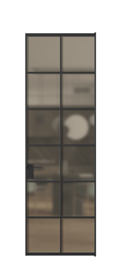 Алюминиевая дверь АЛПЛ040.05 Алюминий Черный Сатинированное бронзовое стекло, триплекс, 6 мм. Без короба чер Цена 136090 Стоимость комплекта двери включает:
1. Полотно (600/650/700/750/800/850/900/950*2000-2400 мм).
2. Короб
3. Комплект фурнитуры (2 торцевые петли и магнитный замок с ответной планкой). Фабрика дверей Волховец 8 (800) 551 43 19 Алюминиевая дверь АЛПЛ040.05 Алюминий Черный Сатинированное бронзовое стекло, триплекс, 6 мм Цена 136090 | Volhovec