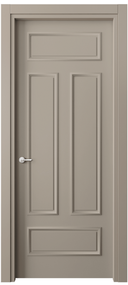 Дверь межкомнатная Париж 8143 Матовый бисквитный Гладкий наличник МБСК Цена 64724 ₽ Наличники уже входят в базовый комплект. Фабрика дверей Волховец 8 (800) 551 43 19 Межкомнатная дверь Париж 8143 Матовый бисквитный Цена 64724 ₽| Volhovec