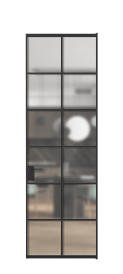 Алюминиевая дверь АЛПЛ040.05 Алюминий Черный Сатинированное стекло "Matelux Crystal Vision", калёное, 6 мм, матовое, каленое 6 мм. Без короба чер Цена 144090 Стоимость комплекта двери включает:
1. Полотно (600/650/700/750/800/850/900/950*2000-2400 мм).
2. Короб
3. Комплект фурнитуры (2 торцевые петли и магнитный замок с ответной планкой). Фабрика дверей Волховец 8 (800) 551 43 19 Алюминиевая дверь АЛПЛ040.05 Алюминий Черный Сатинированное стекло "Matelux Crystal Vision", калёное, 6 мм, матовое, каленое 6 мм Цена 144090 | Volhovec