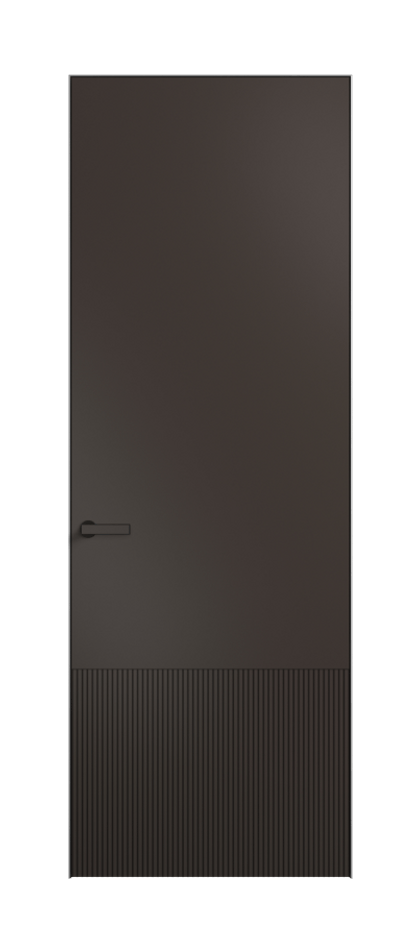 Межкомнатная дверь Velvet 8202 Матовый антрацит. Цена 48951  | Volhovec