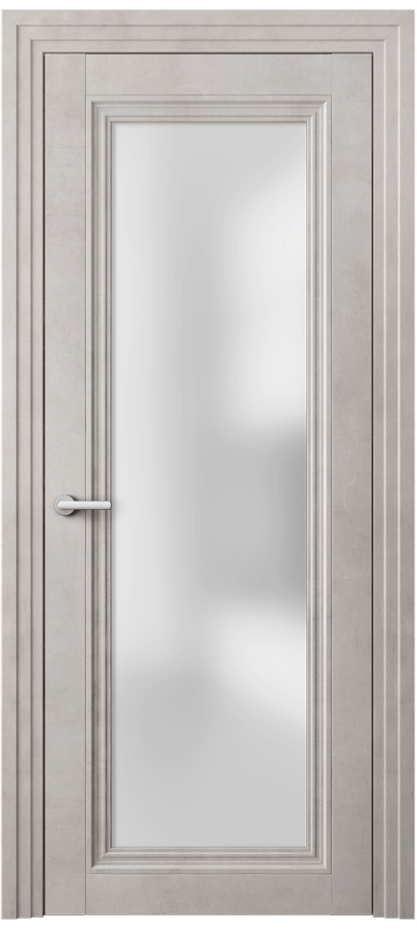 Дверь межкомнатная Centro 2502 Леон серебро Сатинированное стекло Каскадный наличник ЛСЕ Цена 49199 ₽ Наличники уже входят в базовый комплект. Фабрика дверей Волховец 8 (800) 551 43 19 Межкомнатная дверь Centro 2502 Леон серебро Сатинированное стекло Цена 49199 ₽ | Volhovec