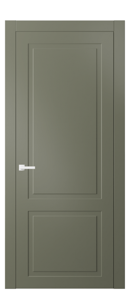 Межкомнатная дверь Neo Classic 8002 Матовый оливковый тёмный  Цена 54479 ₽ | Volhovec