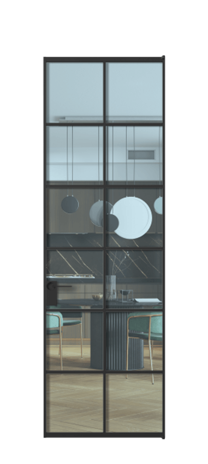 Алюминиевая дверь АЛПЛ040.05 Алюминий Черный Прозрачное голубое стекло, триплекс, 6мм. Без короба чер Цена 136090 Стоимость комплекта двери включает:
1. Полотно (600/650/700/750/800/850/900/950*2000-2400 мм).
2. Короб
3. Комплект фурнитуры (2 торцевые петли и магнитный замок с ответной планкой). Фабрика дверей Волховец 8 (800) 551 43 19 Алюминиевая дверь АЛПЛ040.05 Алюминий Черный Прозрачное голубое стекло, триплекс, 6мм Цена 136090 | Volhovec