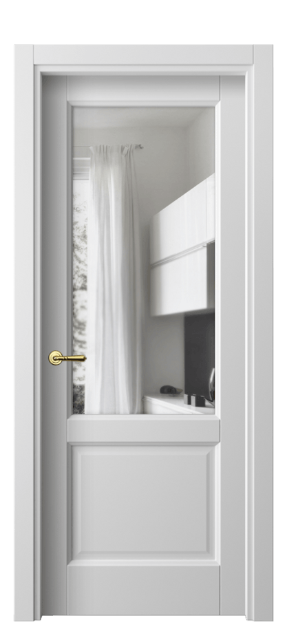 Дверь межкомнатная Галант 1422 Матовый белоснежный Прозрачное стекло Гладкий наличник МБЛ Цена 43274 ₽ Наличники уже входят в базовый комплект. Фабрика дверей Волховец 8 (800) 551 43 19 Межкомнатная дверь Галант 1422 Матовый белоснежный Прозрачное стекло Цена 43274 ₽ | Volhovec