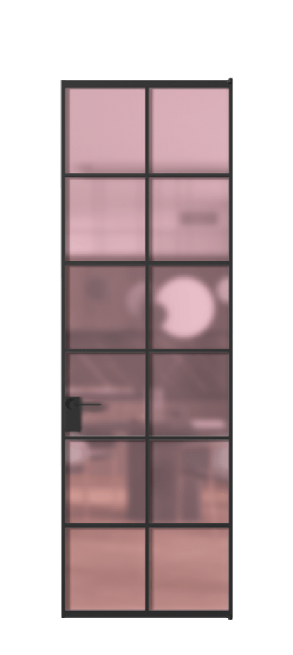 Алюминиевая дверь АЛПЛ040.05 Алюминий Черный Сатинированное розовое стекло, триплекс, 6мм. Без короба чер Цена 136090 Стоимость комплекта двери включает:
1. Полотно (600/650/700/750/800/850/900/950*2000-2400 мм).
2. Короб
3. Комплект фурнитуры (2 торцевые петли и магнитный замок с ответной планкой). Фабрика дверей Волховец 8 (800) 551 43 19 Алюминиевая дверь АЛПЛ040.05 Алюминий Черный Сатинированное розовое стекло, триплекс, 6мм Цена 136090 | Volhovec