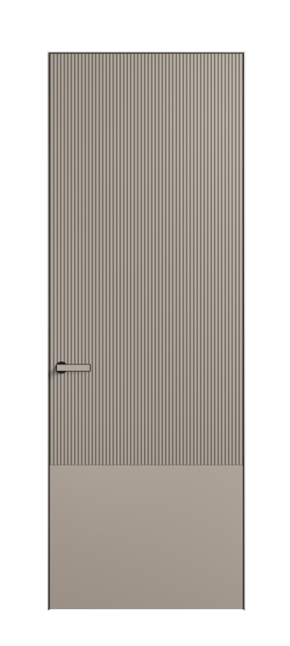 Дверь межкомнатная Velvet 8203 Матовый бисквитный. Скрытый короб Черный Цена 48951 . Фабрика дверей Волховец 8 (800) 551 43 19 Межкомнатная дверь Velvet 8203 Матовый бисквитный. Цена 48951 | Volhovec