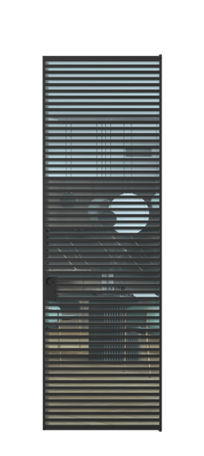 Алюминиевая дверь АЛПЛ040.07 Алюминий Черный Прозрачное голубое стекло, триплекс, 6мм. Без короба чер Цена 208990 Стоимость комплекта двери включает:
1. Полотно (600/650/700/750/800/850/900/950*2000-2400 мм).
2. Короб
3. Комплект фурнитуры (2 торцевые петли и магнитный замок с ответной планкой). Фабрика дверей Волховец 8 (800) 551 43 19 Алюминиевая дверь АЛПЛ040.07 Алюминий Черный Прозрачное голубое стекло, триплекс, 6мм Цена 208990 | Volhovec