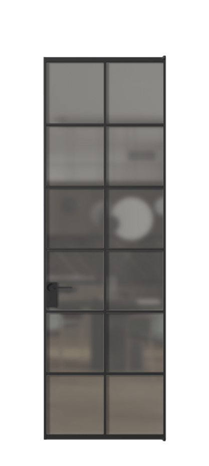 Алюминиевая дверь АЛПЛ040.05 Алюминий Черный Сатинированное серое стекло, триплекс, 6 мм. Без короба чер Цена 136090 Стоимость комплекта двери включает:
1. Полотно (600/650/700/750/800/850/900/950*2000-2400 мм).
2. Короб
3. Комплект фурнитуры (2 торцевые петли и магнитный замок с ответной планкой). Фабрика дверей Волховец 8 (800) 551 43 19 Алюминиевая дверь АЛПЛ040.05 Алюминий Черный Сатинированное серое стекло, триплекс, 6 мм Цена 136090 | Volhovec