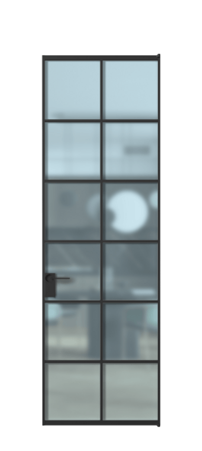 Алюминиевая дверь АЛПЛ040.05 Алюминий Черный Сатинированное голубое стекло, триплекс, 6мм. Без короба чер Цена 136090 Стоимость комплекта двери включает:
1. Полотно (600/650/700/750/800/850/900/950*2000-2400 мм).
2. Короб
3. Комплект фурнитуры (2 торцевые петли и магнитный замок с ответной планкой). Фабрика дверей Волховец 8 (800) 551 43 19 Алюминиевая дверь АЛПЛ040.05 Алюминий Черный Сатинированное голубое стекло, триплекс, 6мм Цена 136090 | Volhovec