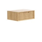 Тумба подвесная прикроватная Velvet 1 ящик дуб соломенный матовый