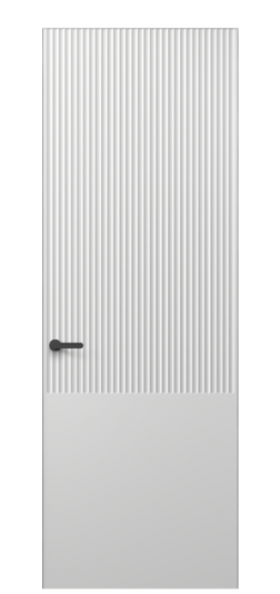 Дверь межкомнатная 8646 ГРН. Цвет Грунт под покраску. Материал Грунт под покраску. Коллекция Alba. Картинка.