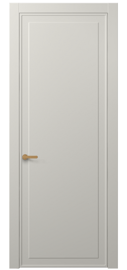 Дверь межкомнатная АКП 8602 МТСР. Цвет Матовый тёплый серый. Материал Гладкая эмаль. Коллекция Фрэйм. Картинка.
