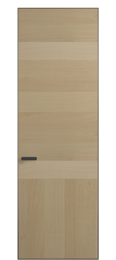 Дверь межкомнатная ПУ 0204 ЭВБМ Эвкалипт бежевый матовый. Цвет Эвкалипт бежевый матовый. Материал Шпон эвкалипта Naturwood. Коллекция Rift. Картинка.