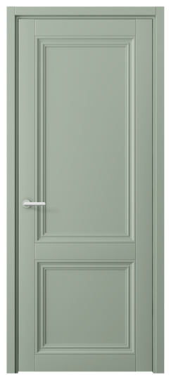 Дверь межкомнатная 2523 ПЭСО. Цвет ПЭТ светло-оливковый. Материал ПЭТ. Коллекция Centro. Картинка.
