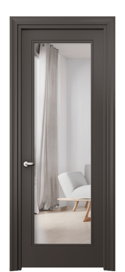 Межкомнатная дверь 8502 МАН ЗЕР. Цвет Матовый антрацит. Материал Гладкая эмаль. Коллекция Esse. Фото. Дверь межкомнатная 8502 МАН ЗЕР. Цвет Матовый антрацит. Материал Гладкая эмаль. Коллекция Esse. Картинка.
