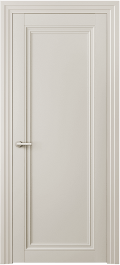 Дверь межкомнатная 2501 МОС. Цвет Матовый облачно-серый. Материал Гладкая эмаль. Коллекция Centro. Картинка.