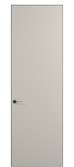 Дверь межкомнатная 0010 ПЭСС. Цвет ПЭТ светло-серый. Материал ПЭТ. Коллекция Planum Pro. Картинка.
