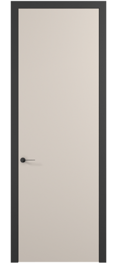 Дверь межкомнатная 0010 ПЭПБ . Цвет ПЭТ пудровый бежевый. Материал ПЭТ. Коллекция Planum Pro. Картинка.