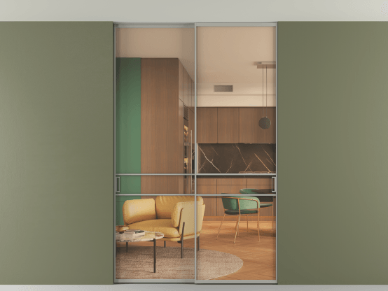 Алюминевая перегородка АЛПР 040.02_АНСР_ПРОЗ ОРАНЖ_new. Цвет Алюминий нейтральный серый. Материал Алюминий в эмали. Коллекция Перегородка Формато внутри проёма скрытое крепление в потолок 2 створки. Фото. Алюминевая перегородка АЛПР 040.02_АНСР_ПРОЗ ОРАНЖ_new. Цвет Алюминий нейтральный серый. Материал Алюминий в эмали. Коллекция Перегородка Формато внутри проёма скрытое крепление в потолок 2 створки. Картинка.