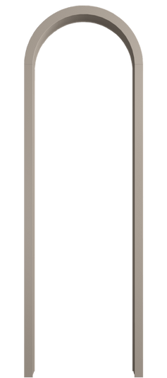 Межкомнатная дверь Арка МБСК. Цвет Матовый бисквитный. Материал Гладкая эмаль. Коллекция Palazzo. Фото. Дверь межкомнатная Арка МБСК. Цвет Матовый бисквитный. Материал Гладкая эмаль. Коллекция Palazzo. Картинка.