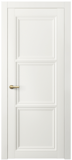 Дверь межкомнатная 2503 МЖМ. Цвет Матовый жемчужный. Материал Гладкая эмаль. Коллекция Центро. Картинка.