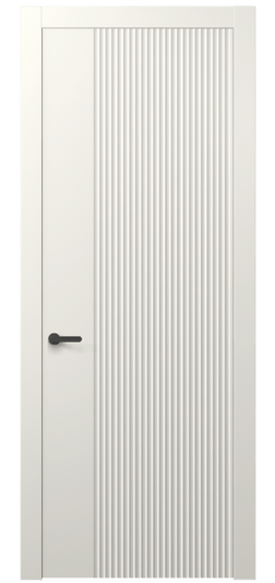 Дверь межкомнатная АКП 8643 МЖМ. Цвет Матовый жемчужный. Материал Гладкая эмаль. Коллекция Альба. Картинка.