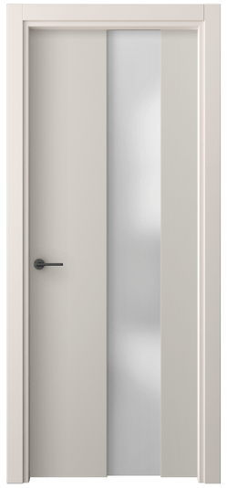 Дверь межкомнатная 4226 ПЭСС САТ. Цвет ПЭТ светло-серый. Материал ПЭТ. Коллекция Freedom. Картинка.