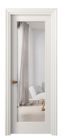 Межкомнатная дверь 8502 МПБЛ ЗЕР. Цвет Матовый пудровый белый. Материал Гладкая эмаль. Коллекция Esse. Фото. Дверь межкомнатная 8502 МПБЛ ЗЕР. Цвет Матовый пудровый белый. Материал Гладкая эмаль. Коллекция Esse. Картинка.
