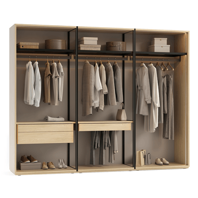 Мебель Гардеробные Module. Цвет Дуб Каселла натуральный. Материал ЛДСП древесный. Коллекция Идея 2. Фото. Мебель Гардеробные Module. Цвет Дуб Каселла натуральный. Материал ЛДСП древесный. Коллекция Идея 2. Картинка.