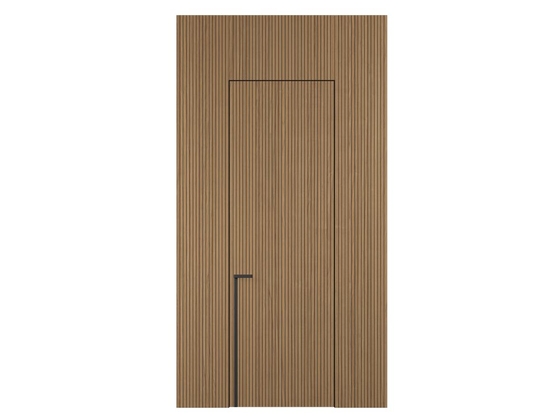 Панели для отделки стен Стеновая панель Фрезерованные Дуб миндальный матовый рифт. Цвет Дуб миндальный матовый рифт. Материал Радиальный шпон Naturwood. Коллекция Фрезерованные. Картинка.