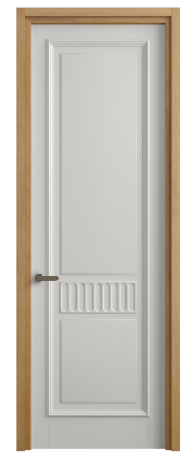 Дверь межкомнатная 6707 БС. Цвет Бук серый. Материал Массив бука эмаль. Коллекция Charm. Картинка.