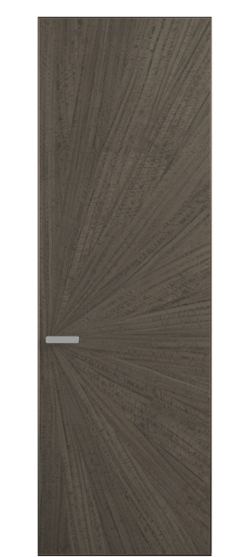 Дверь межкомнатная 0206 ЭВСМФ Эвкалипт серый матовый фризе. Цвет Эвкалипт серый матовый фризе. Материал Шпон эвкалипта Naturwood. Коллекция Rift. Картинка.