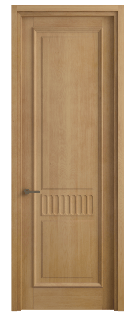 Дверь межкомнатная 6707 БНМ. Цвет Бук натуральный матовый. Материал Массив бука матовый. Коллекция Шарм. Картинка.